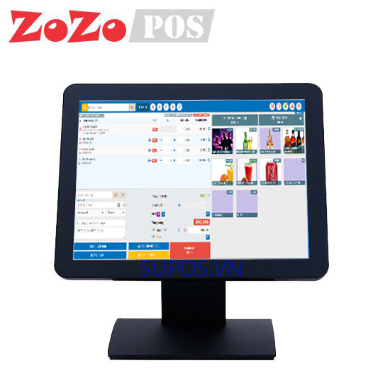 Máy bán hàng cảm ứng ZoZo SUPOS + Phần mềm pos365